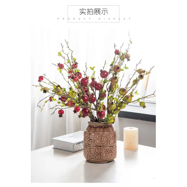 어반30 북유럽 인테리어 세라믹 화분 미식 화병 지중해풍 다육분재 가든, D14.5*H18구9+밑구멍이 있으면 꽃이 들