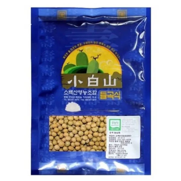 FOOD(무농-약)백태(메주콩)-1kg 보리 늘보리 잡곡 현미 흑미 찰흑미 찹쌀 찰현미 검정쌀 수수FW03F700, 1