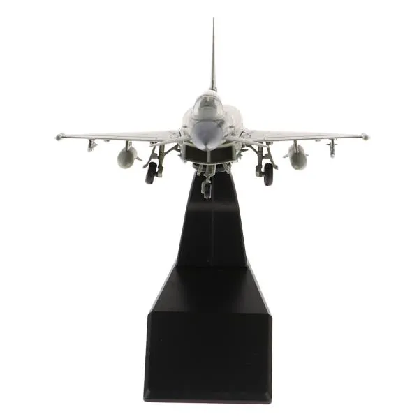 전투기EF-2000 Fighter 1/100 스케일 Eurofighter 군용기 항공기-다이 캐스트 전투 비행기 디스플레이 모델, 한개옵션0