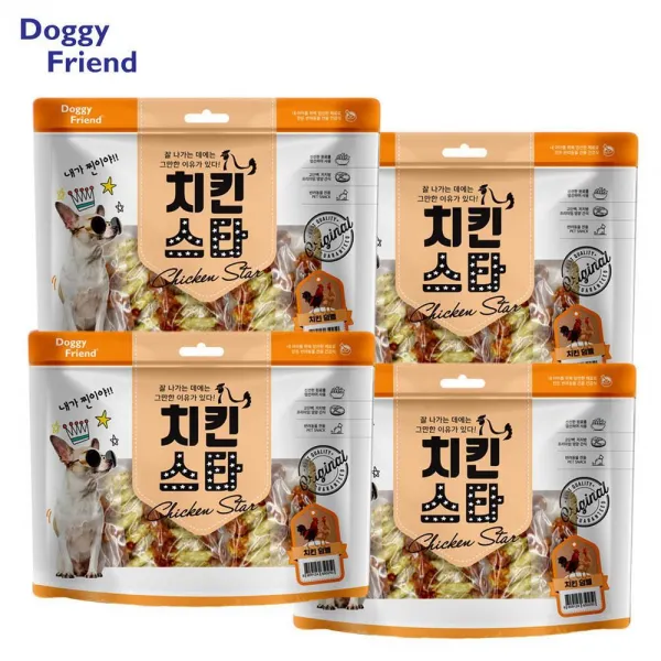 시바이누 애완견고기간식 개고기간식 치킨덤벨4개, 1개