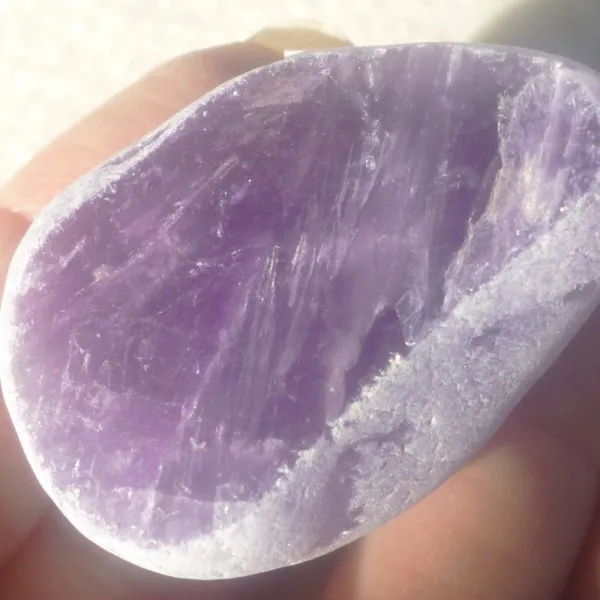 천연원석 Window Stone 선견자의돌 Amethyst 43mm 수집용 전시대+보증서
