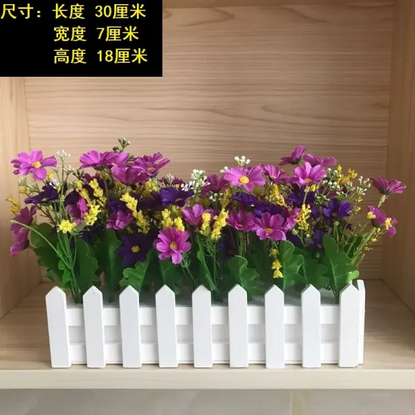 명품 핸드폰 안경 쥬얼 카운터 타프로스 네일숍 촬영함 소품 모조꽃 난 화분 보틀 연보라 난국을 추다 _30cm 난