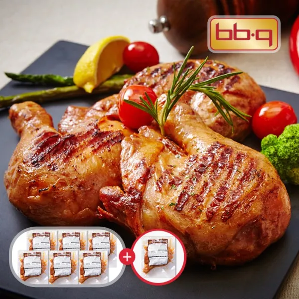 [비비큐] BBQ 자메이카 통다리 바베큐 170g x 6+1팩, 선택:비비큐 통다리 그릴 바베큐 170g x 7팩