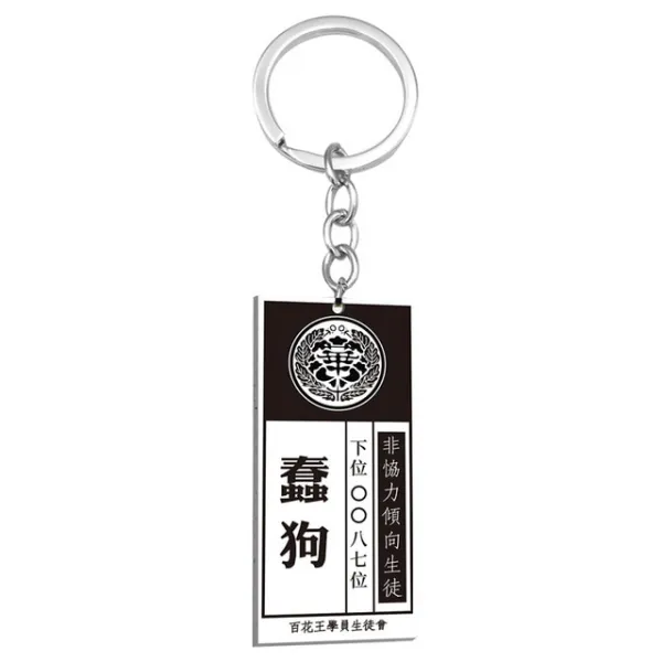 Anime Kakegurui 강박 도박꾼 목걸이 Jabami Yumeko ID 카드 아크릴 펜던트 목걸이 Cosplay Jewelry