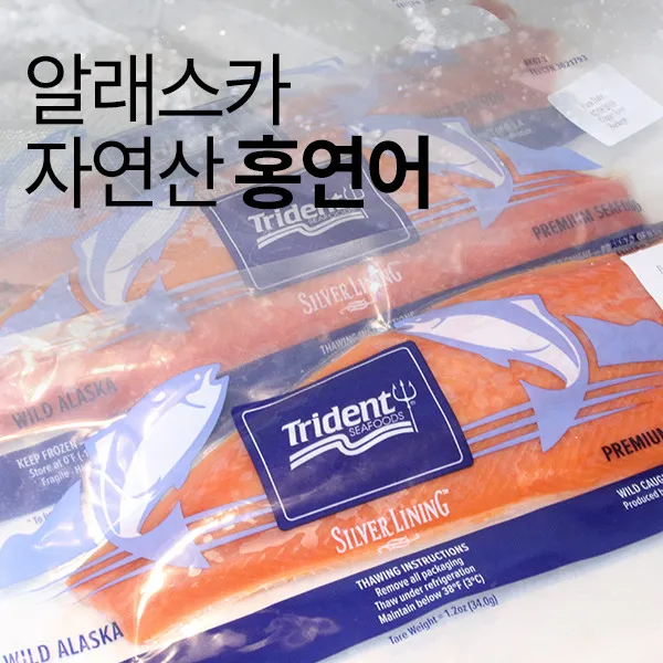 [동원수산] 알래스카 자연산홍연어필렛1팩(중량500g이상), 상세 설명 참조