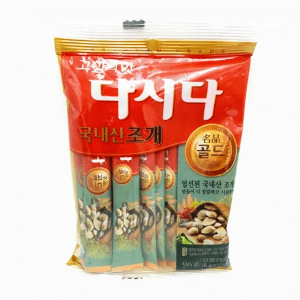 8du쇼핑nw7sov1345 CJ 제일제당 명품골드 조개 다시다 스틱 96g 40개, 단일 수량