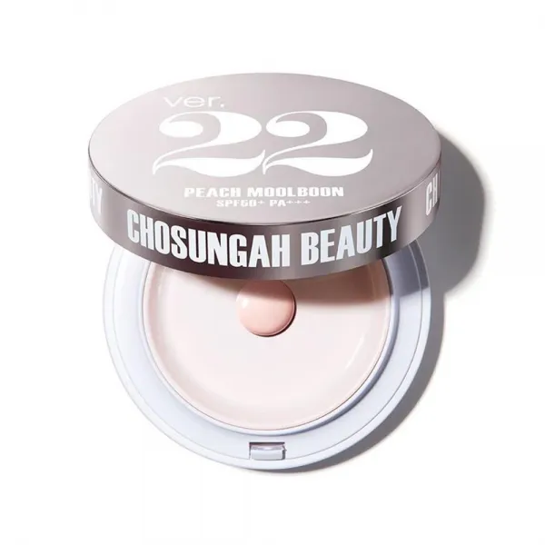 초순아22 밀키 습분 파우더 복숭아 물분 크림 SPF50+/PA+++ 0.56 Oz CHOSUNGAH22 Milky Wet Powder Peach Moolboon Cream