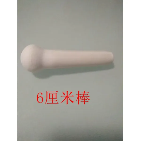 도자기 공기 네 가닥 약을 가는 기계 도핑머신 거꾸로 약이다 연구하다 절굿공이로 찧다 연마 방망이 유발 2512573307, 6cm (오직 방망이 없어 )아주 미