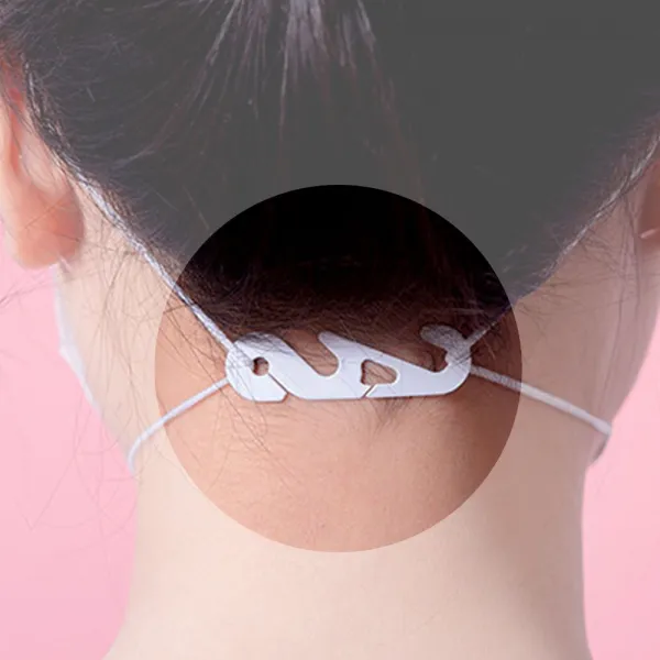 본S인터내셔널마스크 고리 귀아픔 보호 밴드 S형 실리콘이어가드 마스크귀보호대 마스크귀아픔 마스크귀가드 귀보호대_UJUY숄 +JHKJ