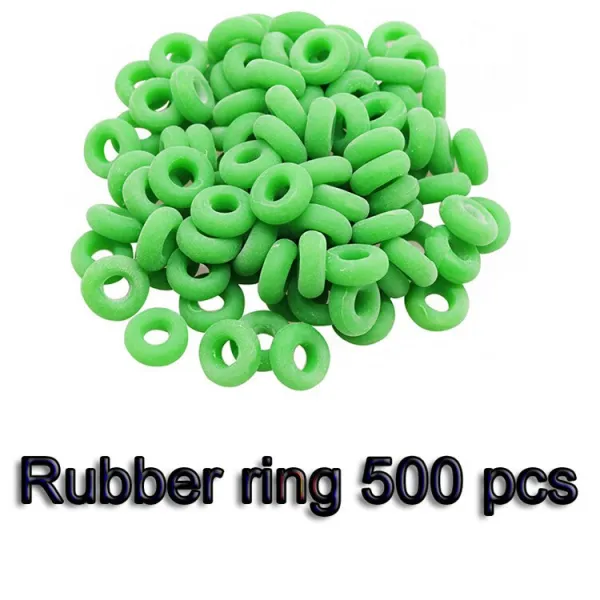 꼬리 제거 돼지와 양 거세 펜치 및 100 미립자 고무 링 거세 장치 수의학 장비, Rubber ring 500 Pcs_5, Select Image_1