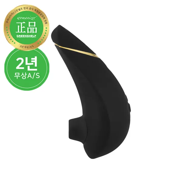  공식판매처 우머나이저 프리미엄 블랙 딜도 오르가즘 자위 바이브레이터 흡입 옵션없음