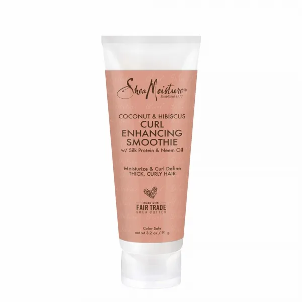 (미국직배) SheaMoisture 시어모이스처 코코넛 히비커스 컬 전용 에센스 91g 3팩 Coconut & Hibiscus Curl Enhancing