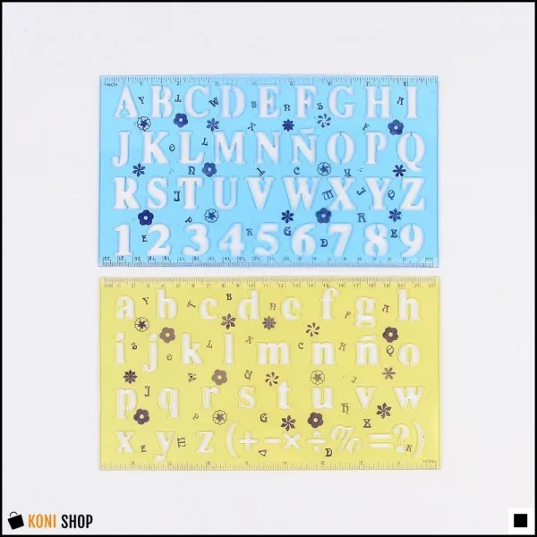 반투명도형자 어린이그리기도구 수학시간 모형도형자 컬러종합모형자 문구모양자