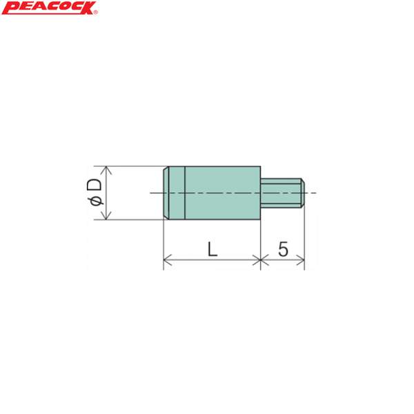 피코크 초경 평 측정자 XB-408, 발주코드 126-0626