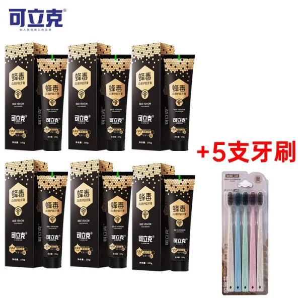 입냄새제거치약 콜렉트 정부측 가게 벌독 맑다 불꽃 눈보호 남성 여성 전용 누렁이 구취 말투 미백 3736219389, 105g, 6즈 치약 _증정 5칫솔