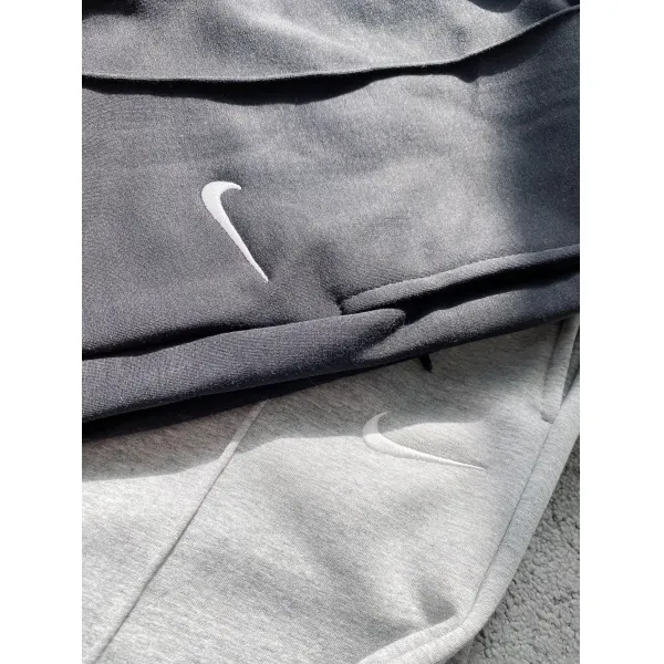 남성 괜찮다 고리 자 밍크 털 두꺼운 기모 트레이닝바지