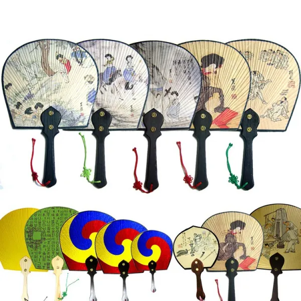 (주)파앤카코리아 전통 선부채, 1개, J2.민속선 풍속도(중)23형/임의배송
