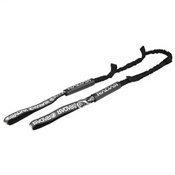 Radar 6ft Adjustable Webbing Bungee Boat Dock Tie - Black (2020)