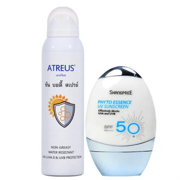 태국atreus 선크림 분무우유미백분립태백선 선크림 남녀청량하고 느끼하지않는향부리 식물정화 선크림 50ml임윤동무스트(9471), 1개, 0ml