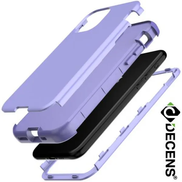 [바보사랑]데켄스 아이폰8플러스케이스 가드 프로텍트 케이스 M658, 1개, 아이폰11프로맥스/M658-퍼플
