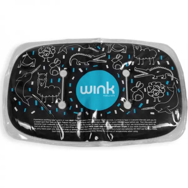 Wink Naturals 모든 자연스럽고 다목적이며 재사용 가능하며 오래 지속되며 사용하기 쉬운 온점 및 냉 점토 팩으로 모든 통증, 1