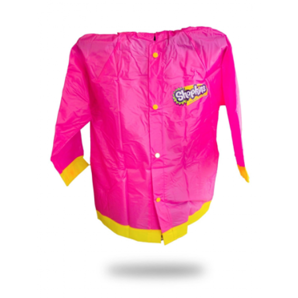 shopkins girls rain slacker 후드 비옷 미디어