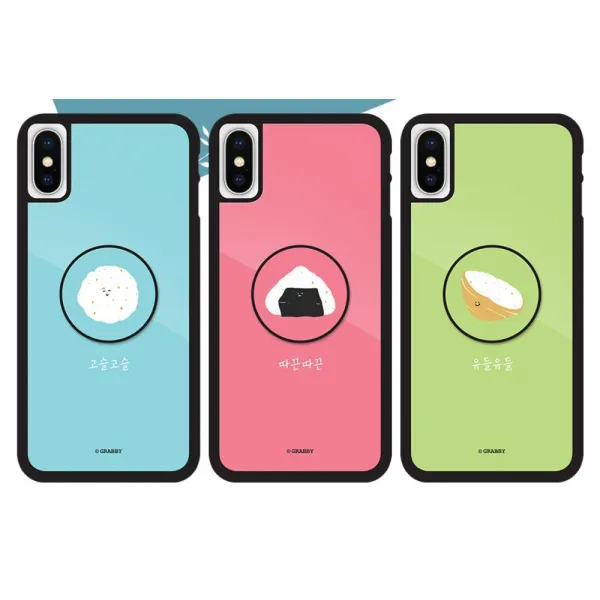LG V40/맛식도락 톡(알룸)/ 커플케이스 독특한케이스
