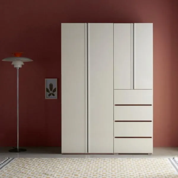  바보사랑 리온 4서랍 장롱 세트 1400 그레이/이불장세트