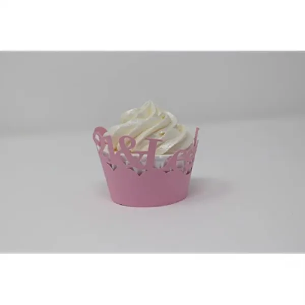 EOM 세부 사항에 관한 모든 것 21 합법화 된 컵 케이크 포장지 12 개 세트 (라이트 핑크) [Light Pink] - E079907C2ZY7G90, Light Pink