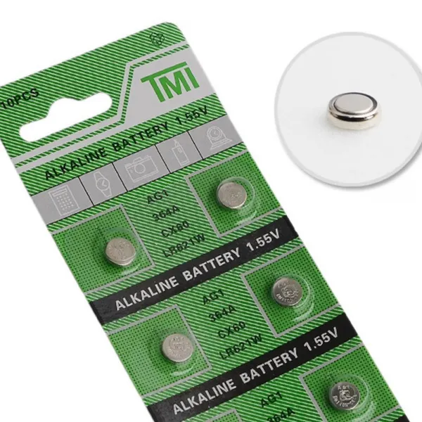 알카라인 건전지 장난감 5개 동전배터리 시계 라디오 토이 낱알 Diy 어린이