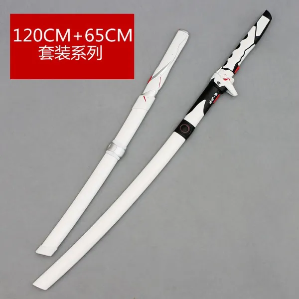 오버워치 겐지 칼 코스프레 검 용검 10종 코스튬플레이 코스프레 화이트 정식 + 무료 2 층 검 랙 + 부메랑케어세트개