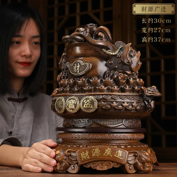 생기도자기 떡 두꺼비 집들이 매장 오픈 선물 인테리어 소품 Type D 대형