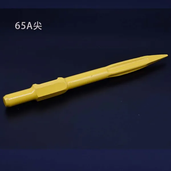 전기해머 충격 해머드릴 뾰족함 납작함 스스로 닳다 뚫다 네모난 손잡이 구멍네개 벽 믹스 흙 코어 굴착 타공, 자 맷돌 65 뾰족함