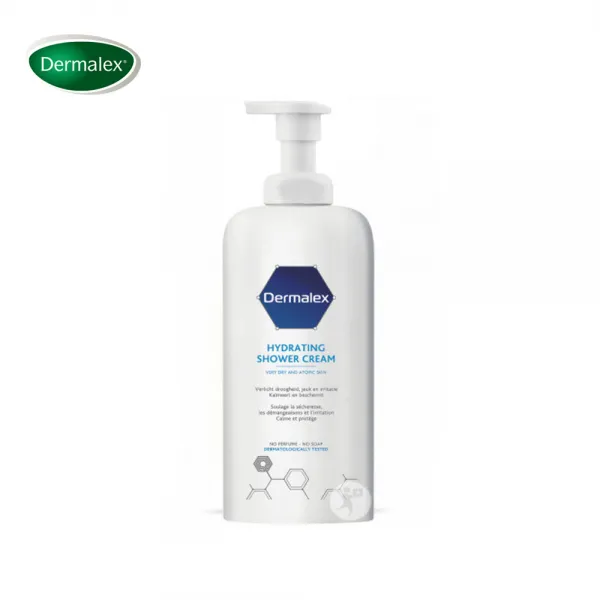 Dermalex 벨기에 더마렉스 하이드레이팅 샤워크림300ml 민감피부 독일직배송 바디크림, 1개, 300ml
