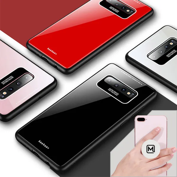 갤럭시 S10 5G 케이스 갤럭시S105G케이스 SM- G977 케이스 GLAS UV 범퍼 핸드폰 케이스 + 메오르톡