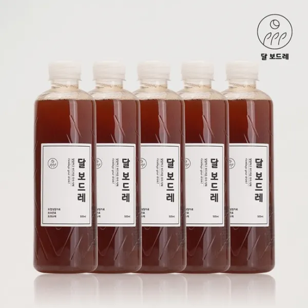 [달보드레] 수제 수정과 500ml X 5개, 없음, 상세설명 참조