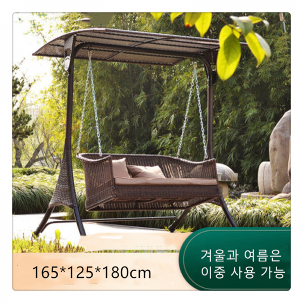 옥외 그네 발코니 거는 의자 바구니 안마당 요람 의자BI1102, 사진1