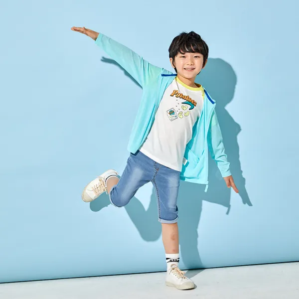 인디고키즈 딱!! 일주일만 7900원!! 냉방병 예방!! [외출할떄도 휴가갈떄도] 경량비치 후드집업 뉴코아울산성남점