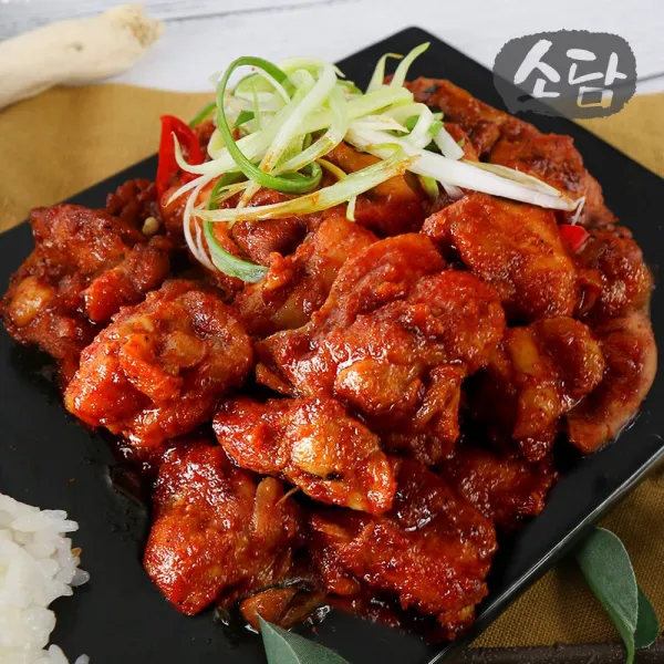 뼈없는 춘천닭갈비 500g 1000g 소담닭갈비 뒷맛깔끔매콤