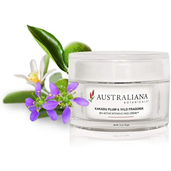 Australiana Botanicals-Kakadu Plum & Wild Fragonia이 슈퍼 매끈하고 집중적 인 관리 방지 페이스, 단일상품
