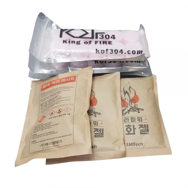  코프304 705 캠핑연료세트 고체연료 젤연료 점화제 착화제