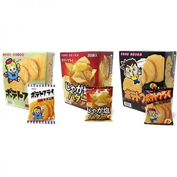 둥펑 제과 감자 튀김[3종 세트]치킨&그렇지만 소금 버터&갈비 구이 각 11g× 20포대 총 60포대 둥, 1