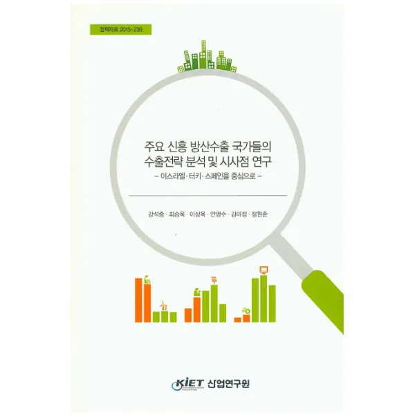 주요 신흥 방산수출 국가들의 수출전략 분석 및 시사점 연구: 이스라엘 터키 스페인을 중심으로, KIET