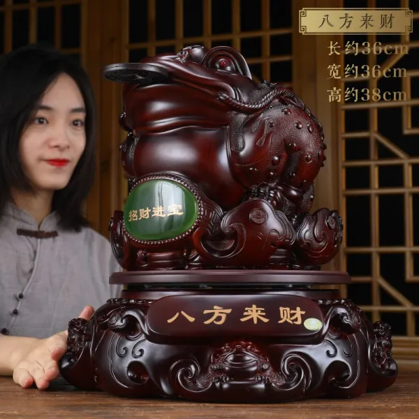 생기도자기 떡 두꺼비 집들이 매장 오픈 선물 인테리어 소품 Type B 대형