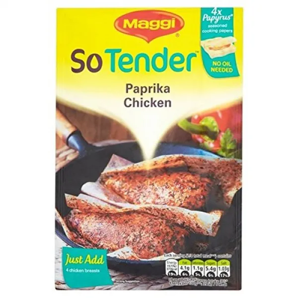 마기《―》때문에 입찰 파프리카23그램 - Maggi So Tender Paprika 23g [병행수입품], 1