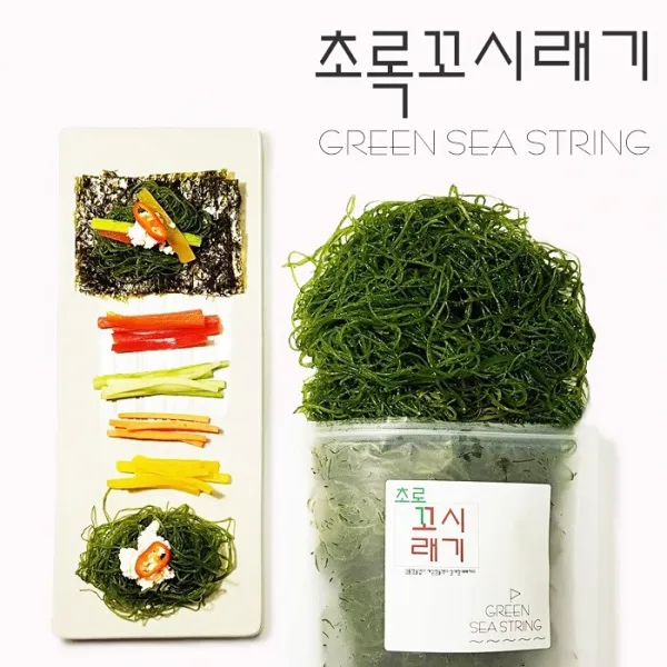 우진수산 염장 초록꼬시래기 1kg 무료배송, 1봉