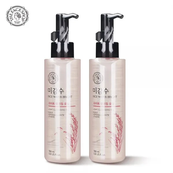 (1+1) 더페이스샵 미감수 브라이트 라이트 클렌징오일 150ml, 2개
