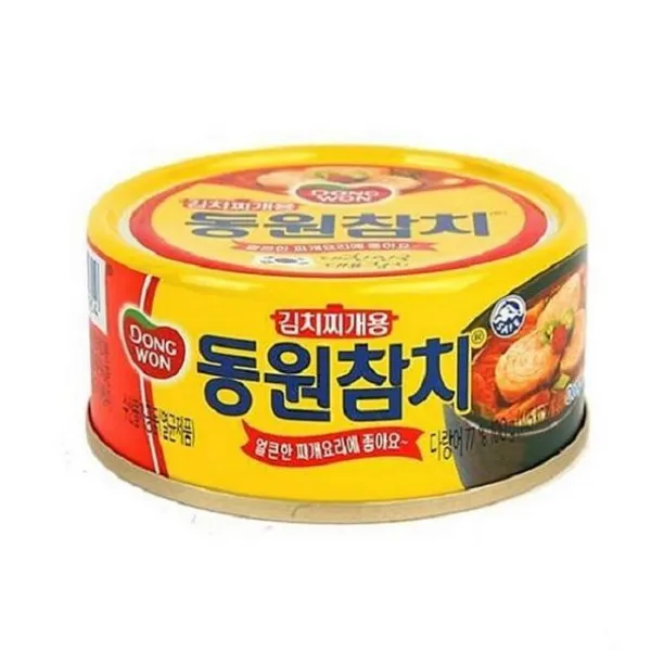 소이즘 동원 김치찌개참치100g x 2 고추 야채 가미참치통조림, 1