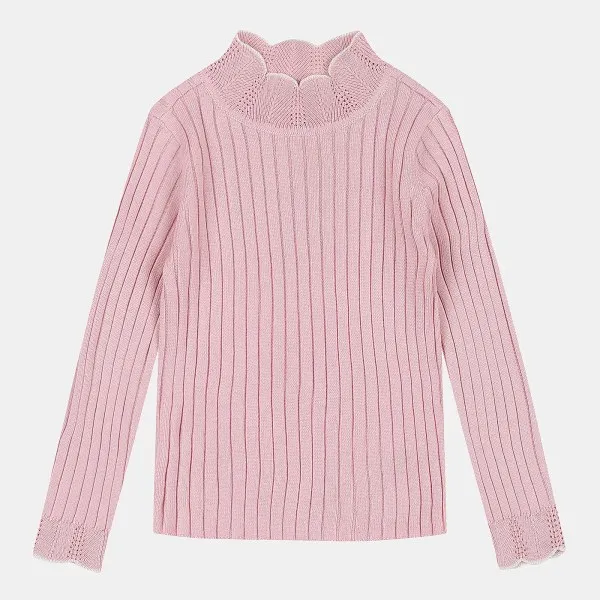 로엠걸즈 스웨터 목폴라