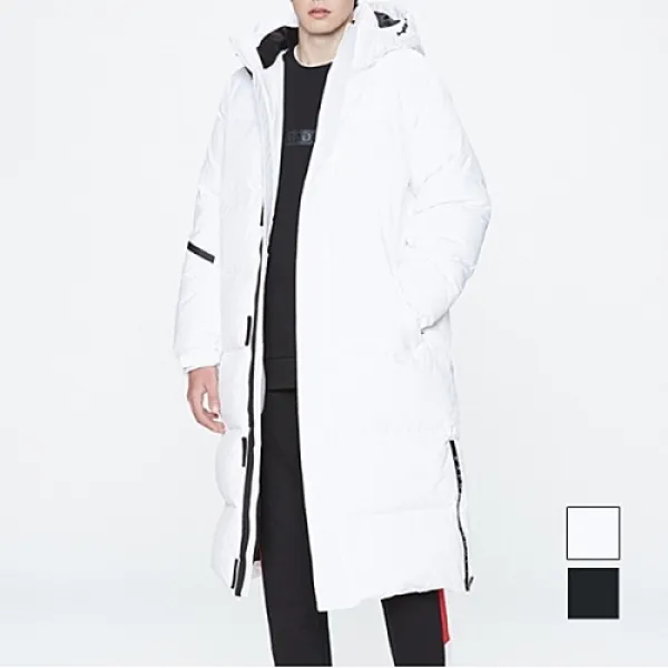  Nii Nii 남녀공용 슈퍼 롱 패딩 구스 다운 Nnucduw9231